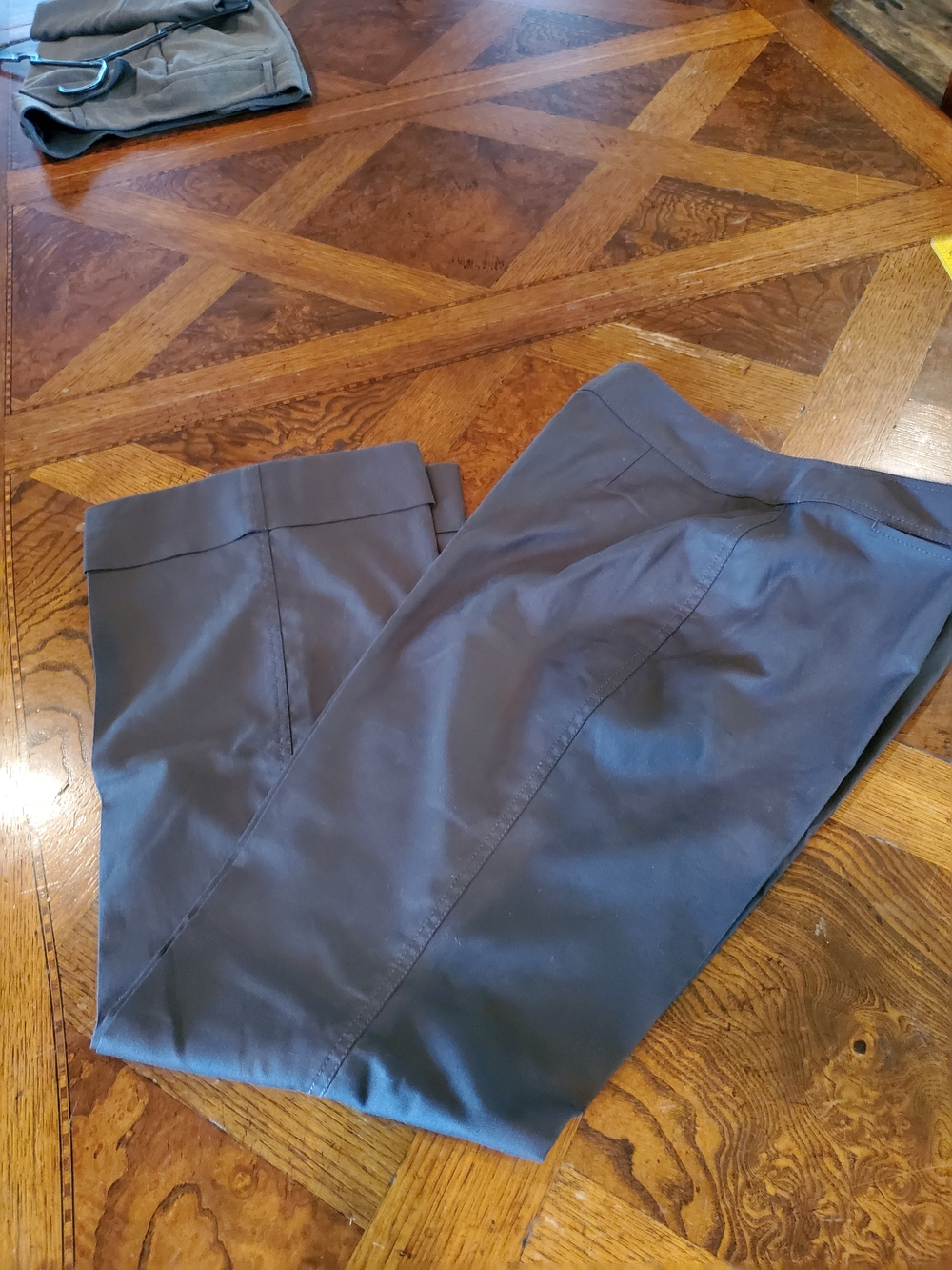 Kenneth Cole Dark Brown Tailored Dress Pants